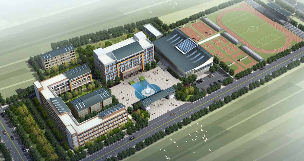 學校周邊停車場